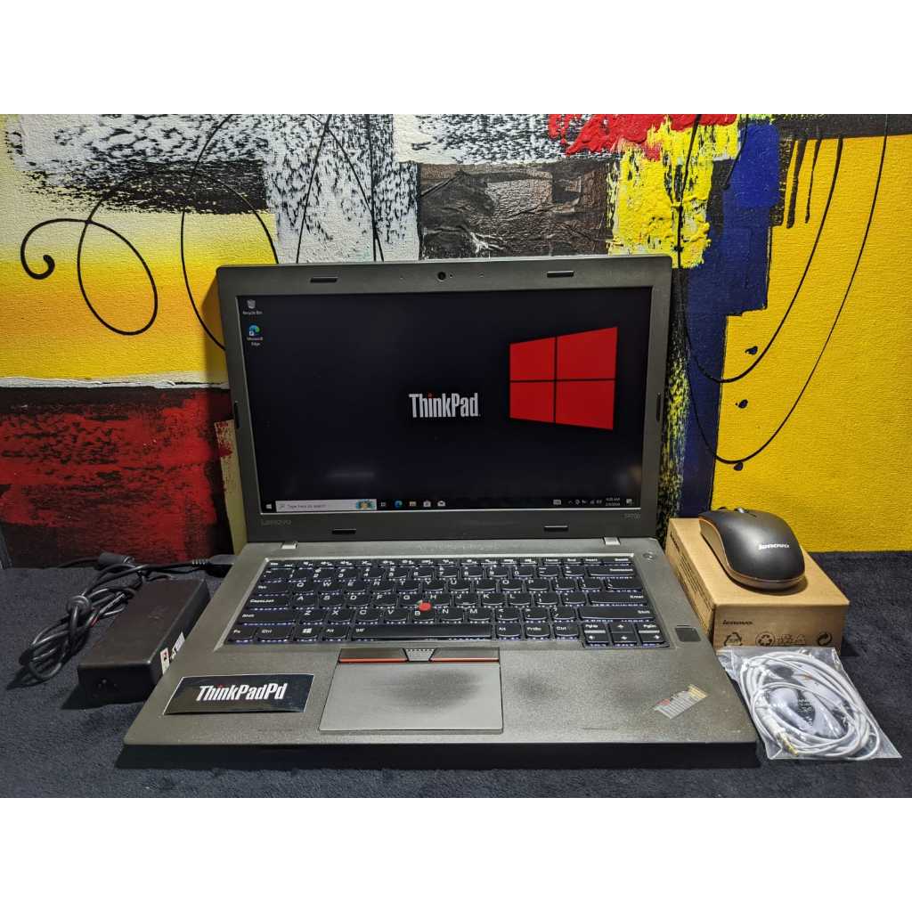 Laptop Gaming Lenovo Thinkpad T470P Core i7 7820HQ Nvidia 940MX  Ram 16 & SSD Murah