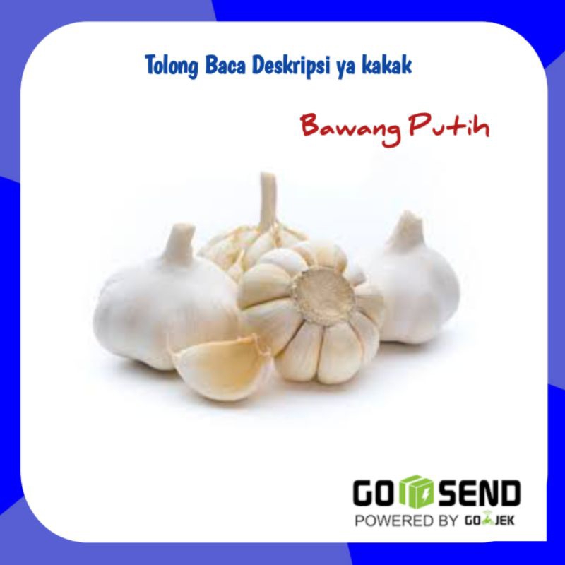 

Bawang Putih Fresh 250gram - Sayur Segar Palembang