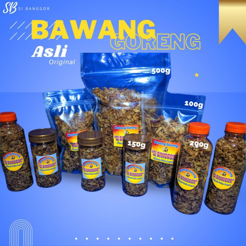 

Bawang Goreng Original Nikmat Renyah Tanpa campuran