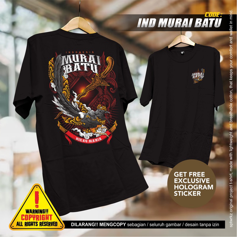 KAOS MURAI BATU TSHIRT MURAI BATU TSHIRT BURUNG KAOS PECINTA BURUNG MURAI BATU