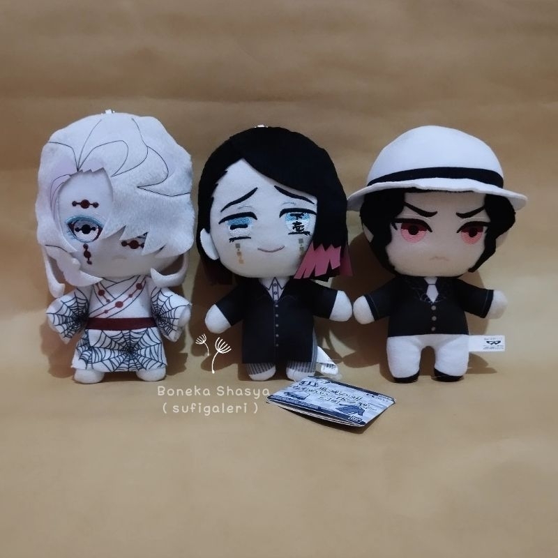 [ Demon Slayer ] Tomonui Upper Moon, Rui , Enmu , Muzan Kibutsuji Demon Kimetsu no yaiba plush