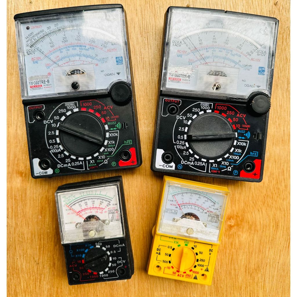 MULTI TESTER MULTIMETER ANALOG MURAH PRODUK GUDANG RETUR PILIHAN ADA YANG SUDAH DITES HIDUP ADA YANG