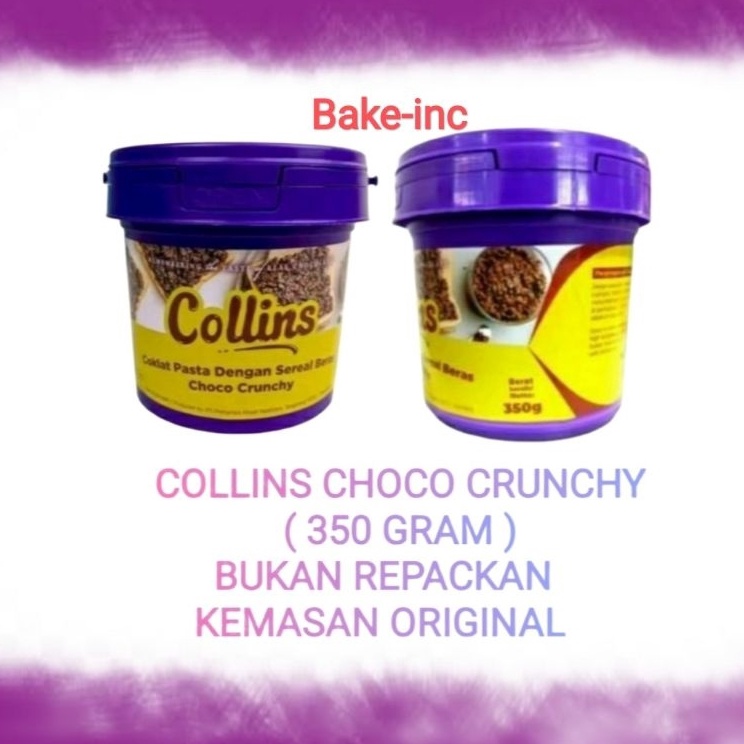 

Pesan Saja Bakeinc Collins Choco Crunchy 35 gram kemasan Ori bukan repack