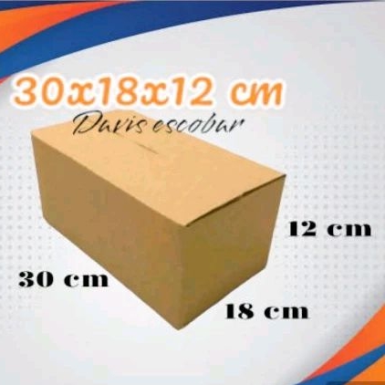 

Kardus packaging 30x18x12 cm