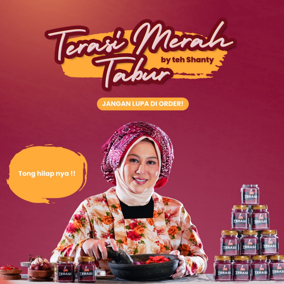 

Yuk di order Terasi Merah Tabur Teh Shanty