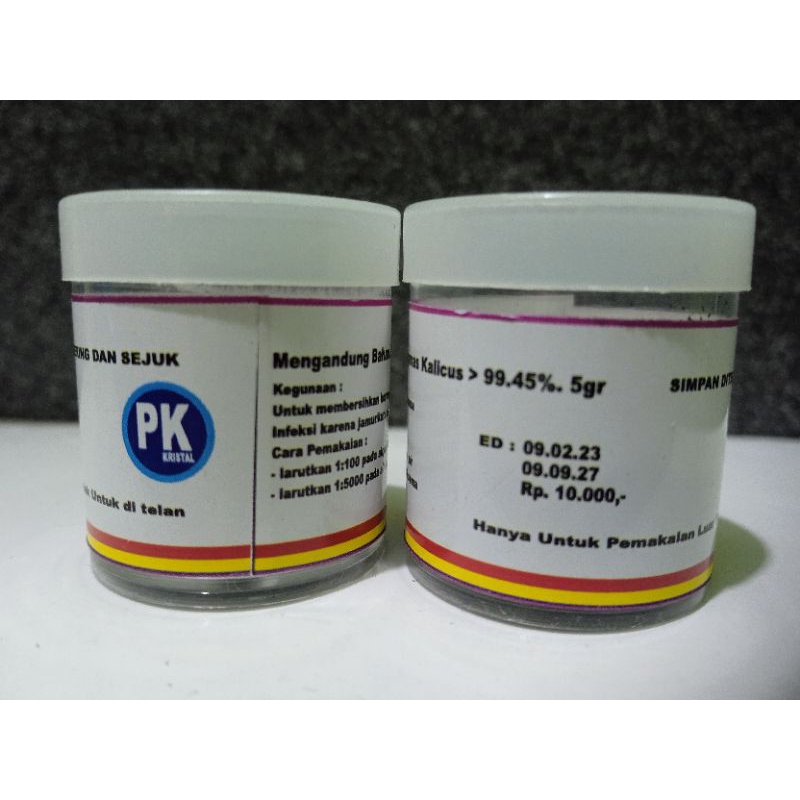 serbuk PK obat gatal-gatal 5gr