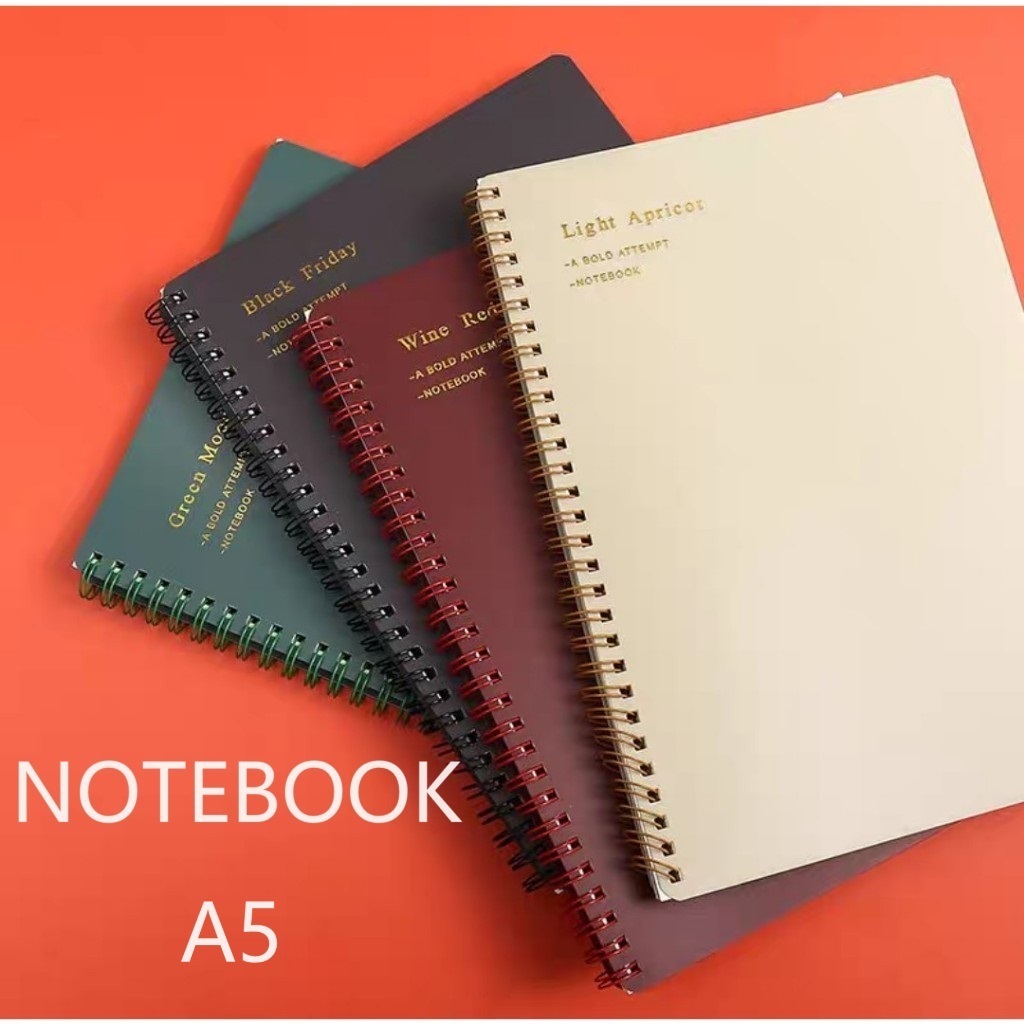 

[READY] Notebook A5 Buku Diary Aesthetic Buku Jurnal Buku Catatan Buku Note Stiker Buku Tulis Aesthetic Sekolah Stationary - Notebook Spiral A5 40-80 Lembar Kualitas Premium