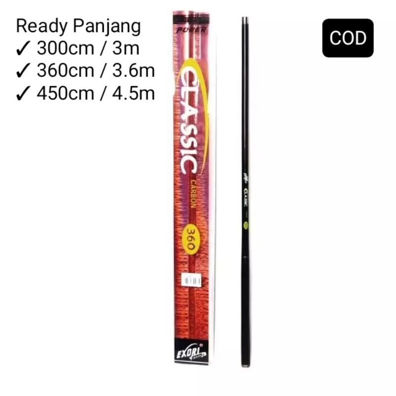 Joran Tegek Exori Classic 300 360 450