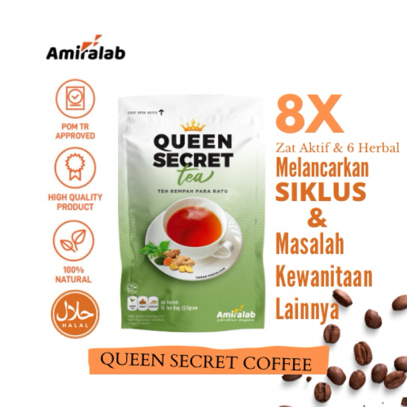 

QST Queen Secret Tea Kesehatan Wanita Minuman Herbal Membantu Melancarkan SIklus Wanita