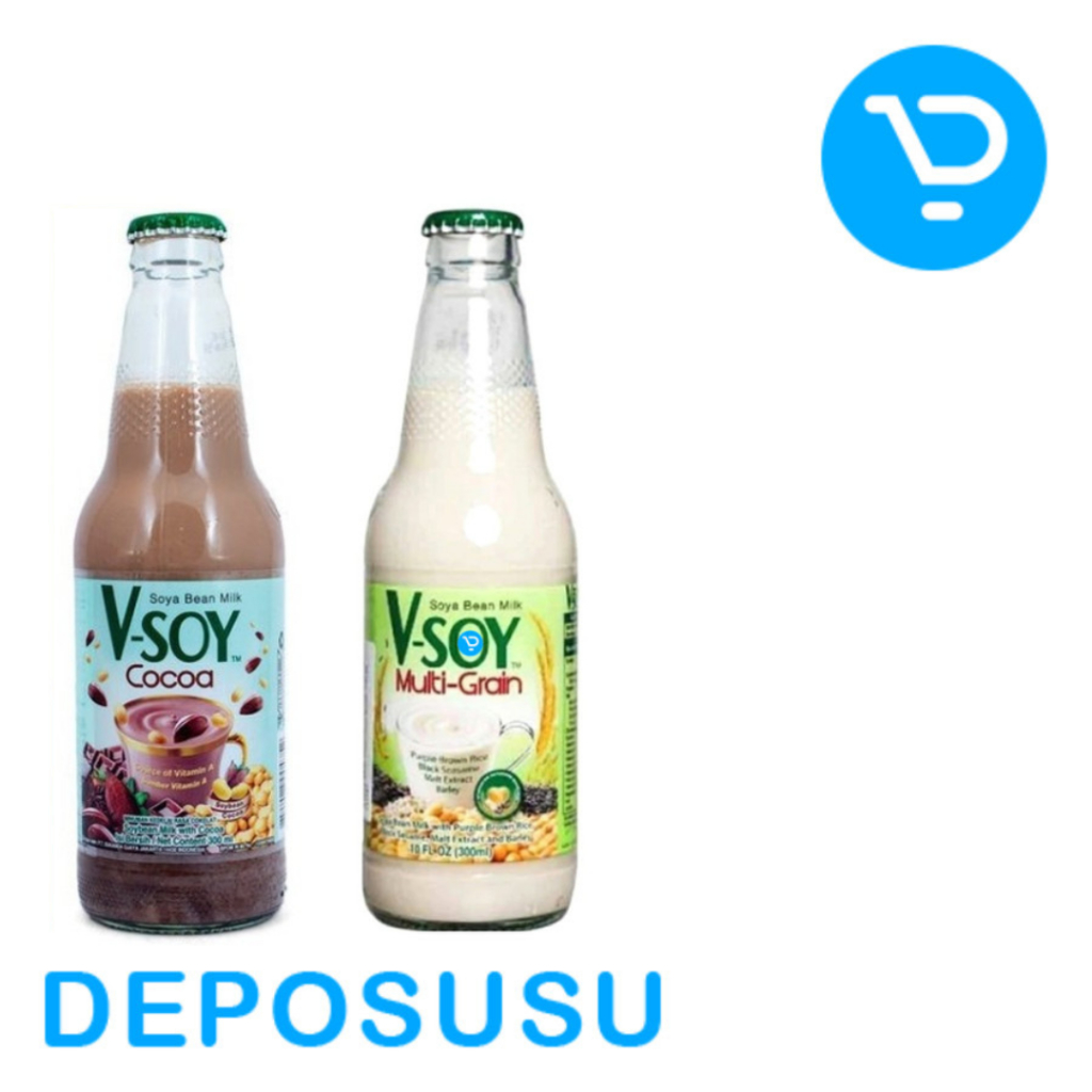 

VSoy multi grain susu Visoy 300ml botol kaca