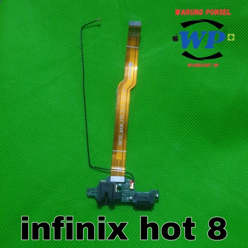 FLEXIBEL BOARDCAS INFINIX HOT 8 X650 ORI COPOTAN NORMAL