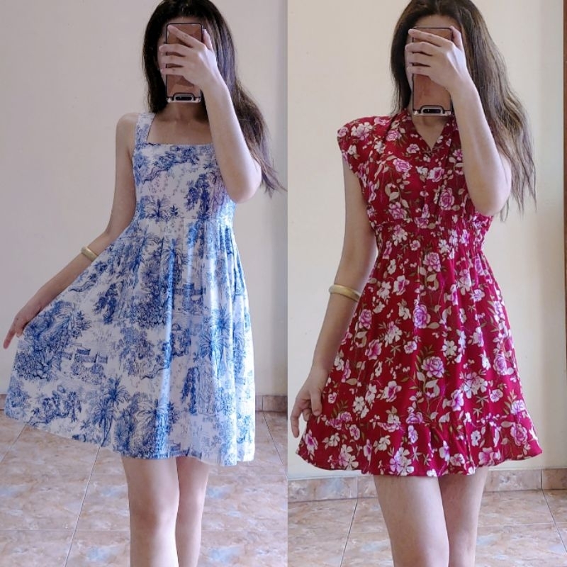 Hot Deals Dress Pendek Wanita Homedress Wanita Dress Harian Dress Pendek Wanita Dress Sexy Seksi