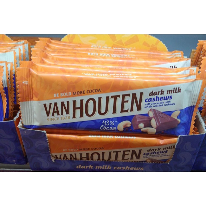 

Van Houten Dark Milk Cashews 40g