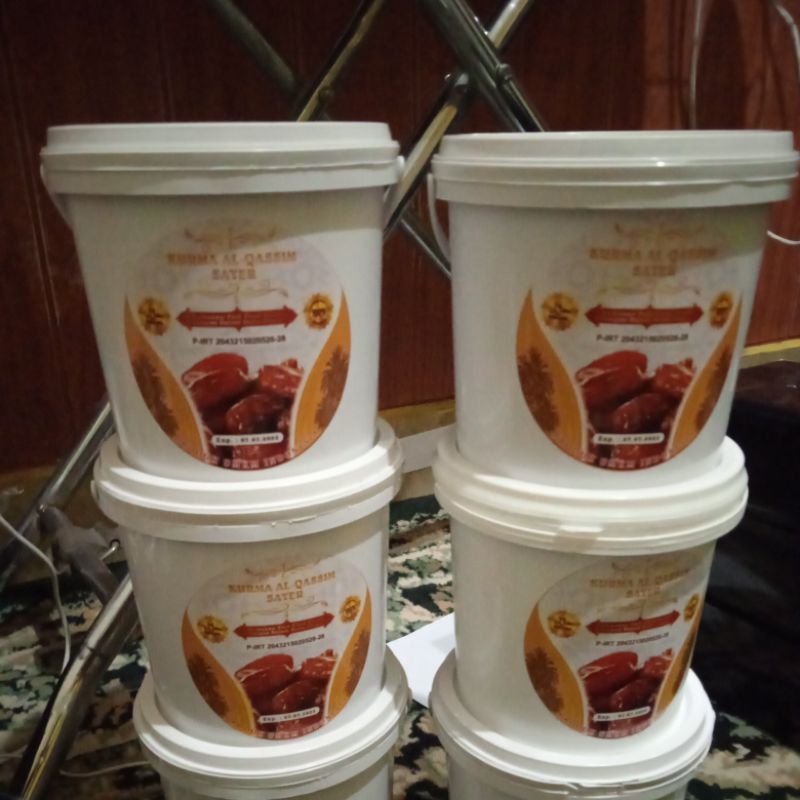 

Kurma Sayer Al Qashiem kemasan ember 500 gram