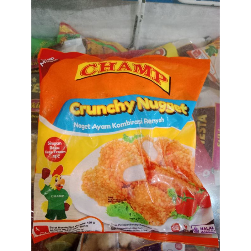 

Nugget Crunchy champ 450 gr