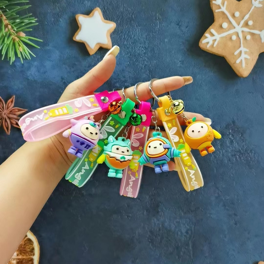 Gantungan Kunci Premium Lucu Egg Party Tas