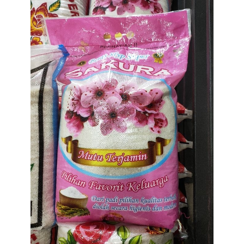 

BERAS SAKURA 10KG SUPER PREMIUM