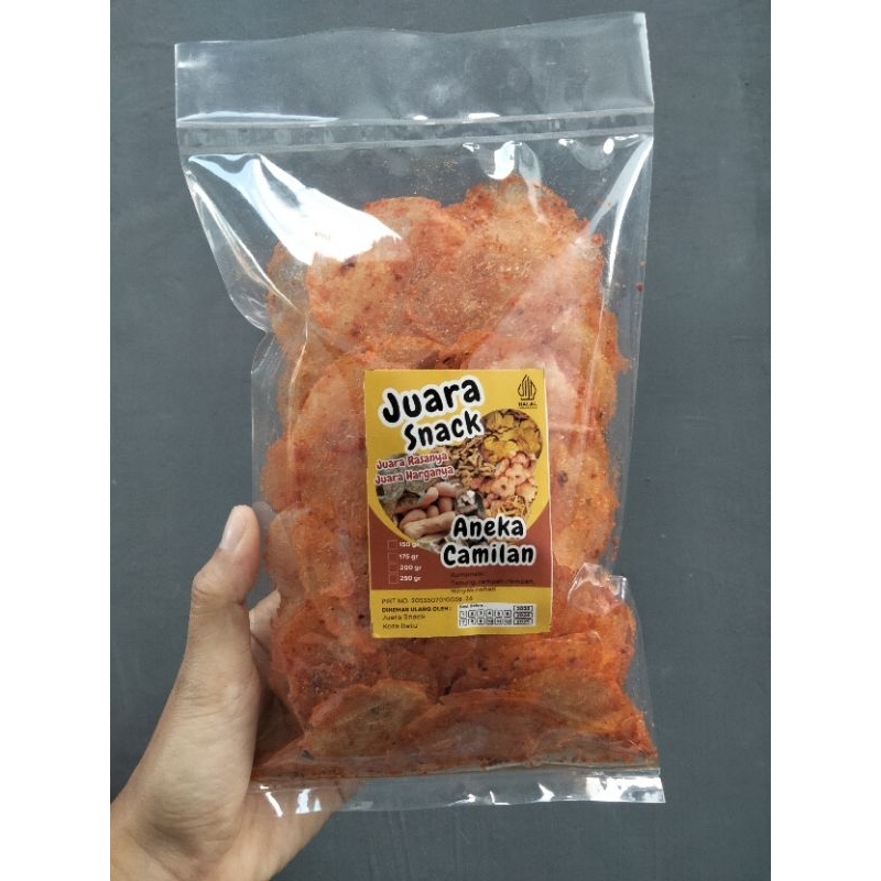 

Kripik Kaca Kemasan 10rb/ 1/2kg/ 1kg