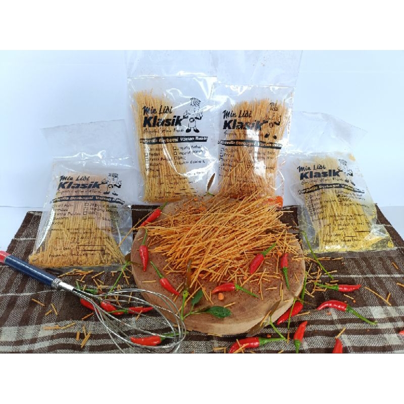 

mie lidi/mi lidi/mi jepang/lidi lidian kres krezz klasik 250gr