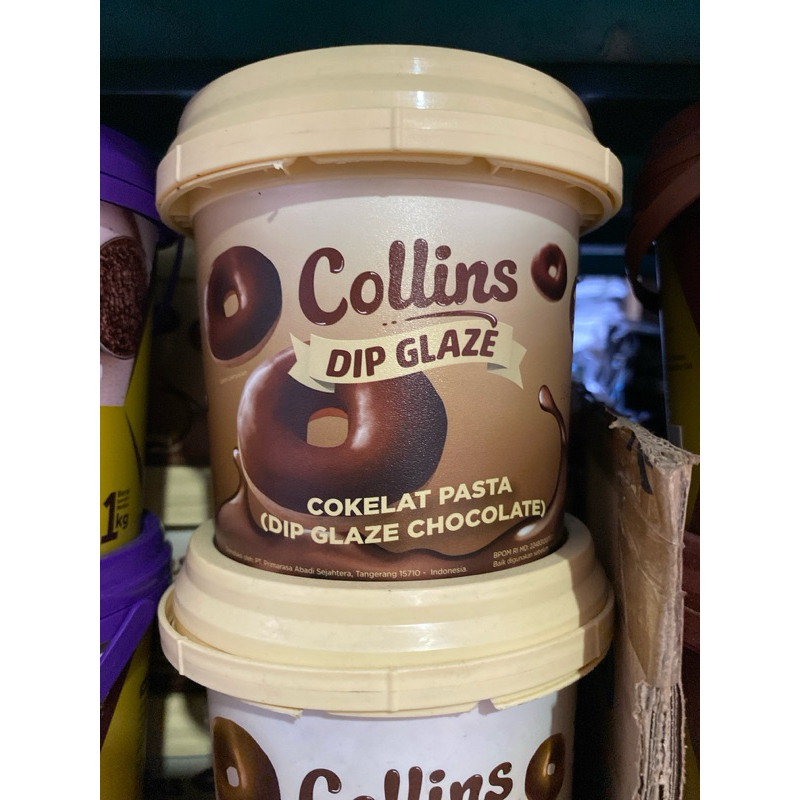 

collins dip glaze coklat 1kg
