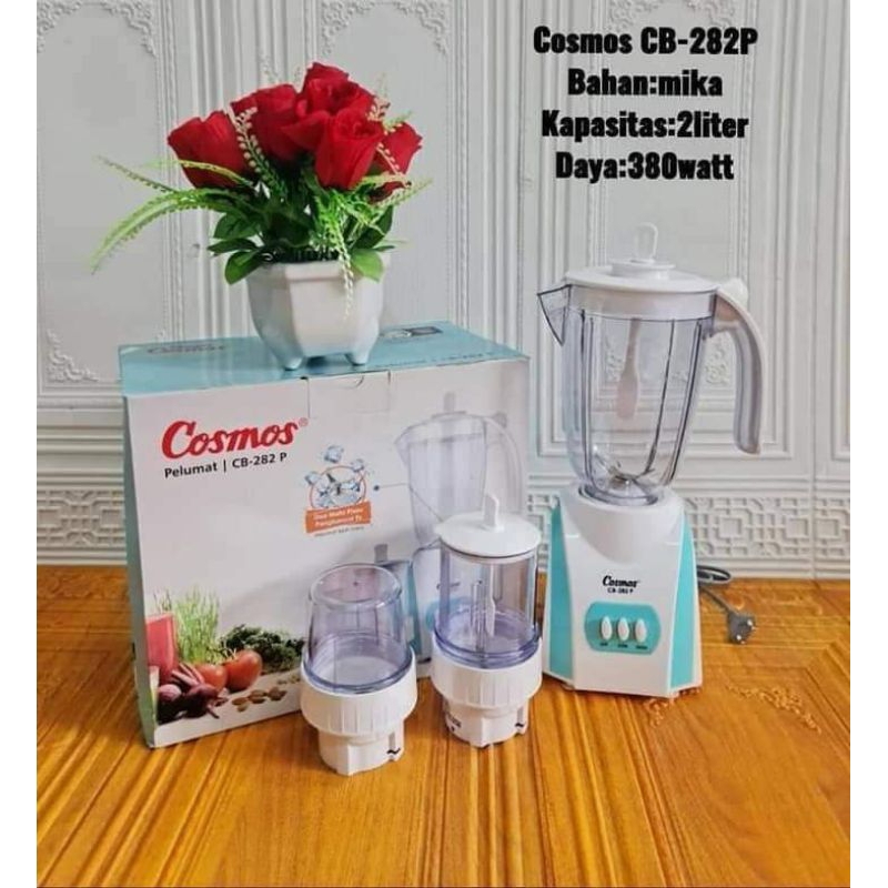 COSMOS BLENDER 3IN1 COSMOS CB -282P GELAS MIKA