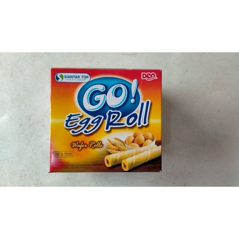 

GO EGG ROLL WAFER ROLLS BOX ISI 24PCS