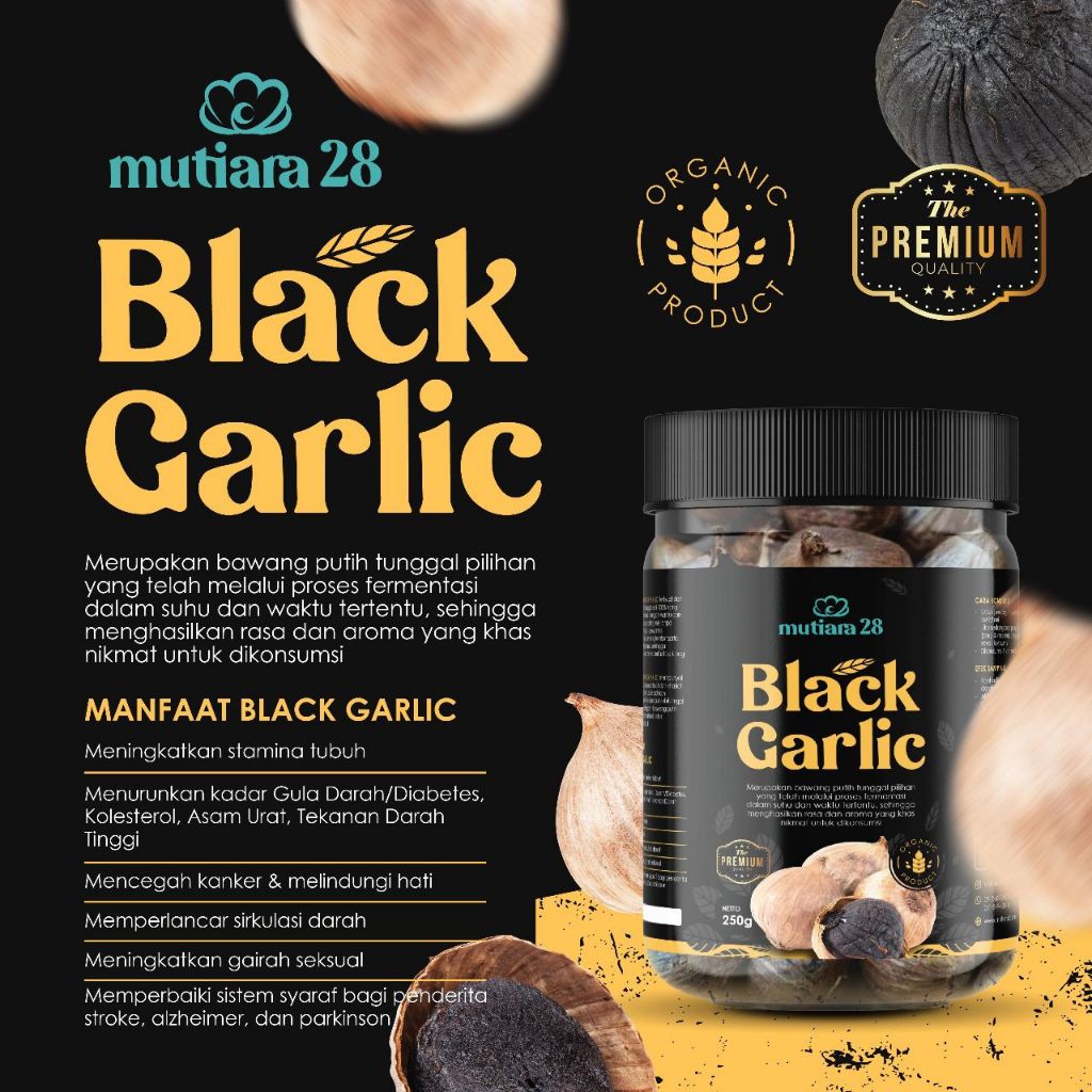 Black Garlic Bawang Putih Tunggal