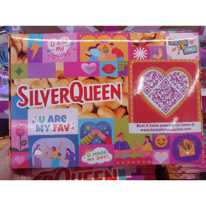 

Paket Exclusive Coklat Silverqueen special Valentine days