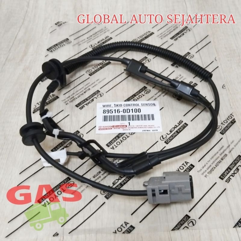 Sensor ABS Roda Belakang Kiri Yaris Bakpao - Vios Gen 2 / Speedometer / Kecepatan 89516-0D100
