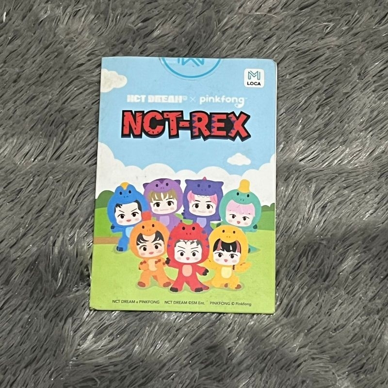 [ READY STOCK ] MD NCT DREAM X PINKFONG JISUNG NCT-REX LOCAMOBILITY TRANSPORTATION CARD CASHBEE SEAL