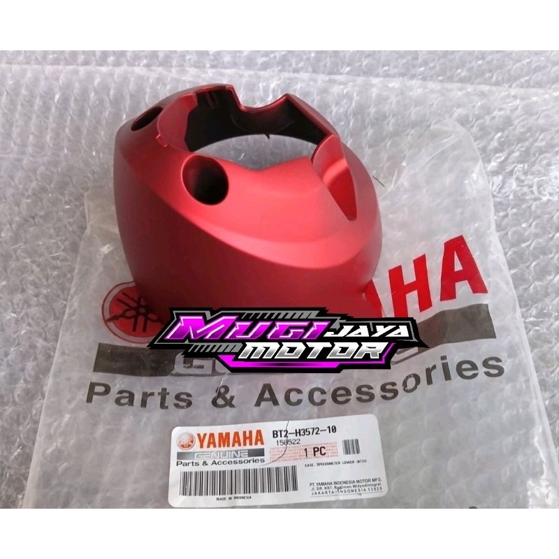 COVER SPEEDOMETER FINO GRANDE 125 MERAH ORIGINAL YAMAHA