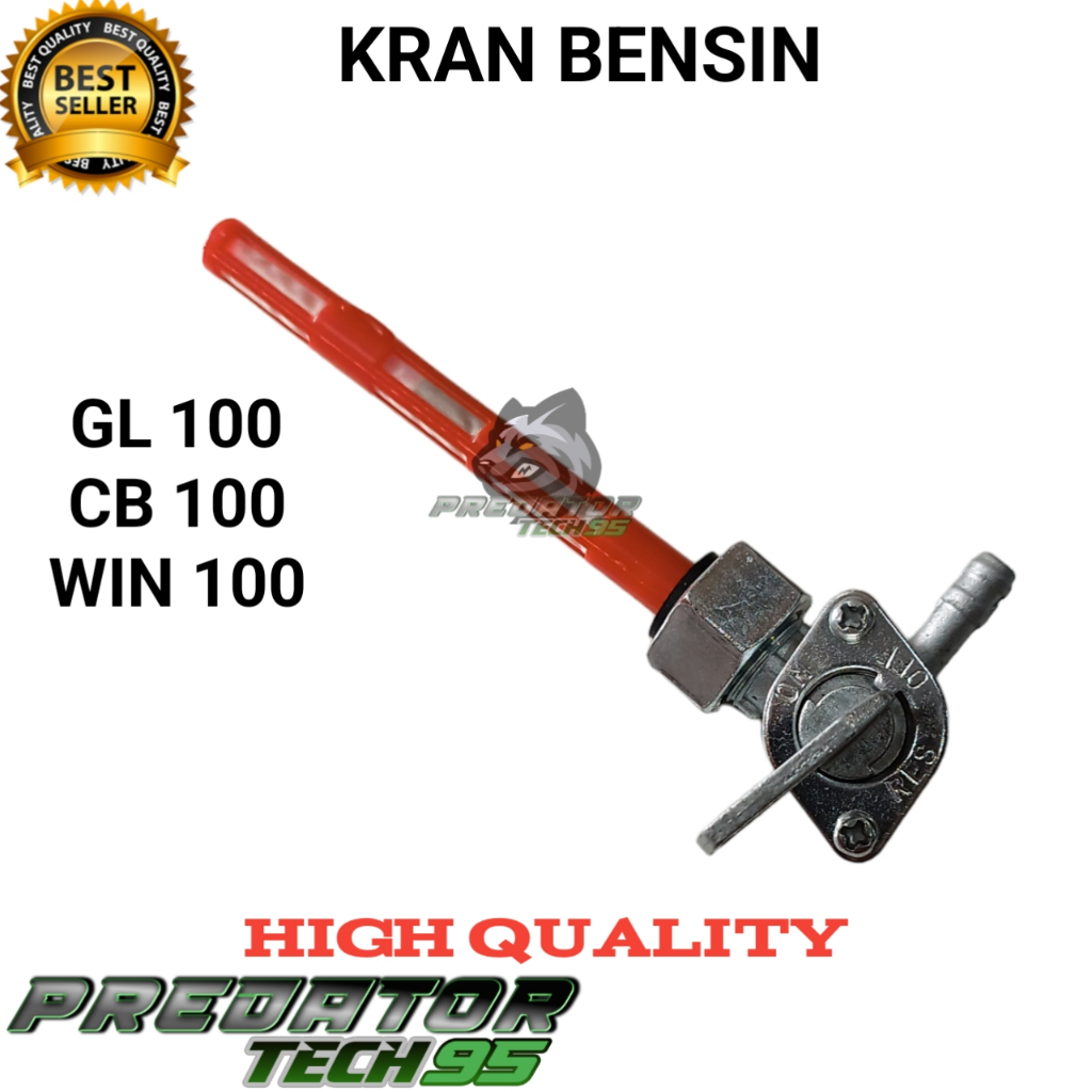 KRAN BENSIN KRAN TANGKI TENGKI MOTOR HONDA GL100 GL 100 CB100 WIN100 HIGH QUALITY