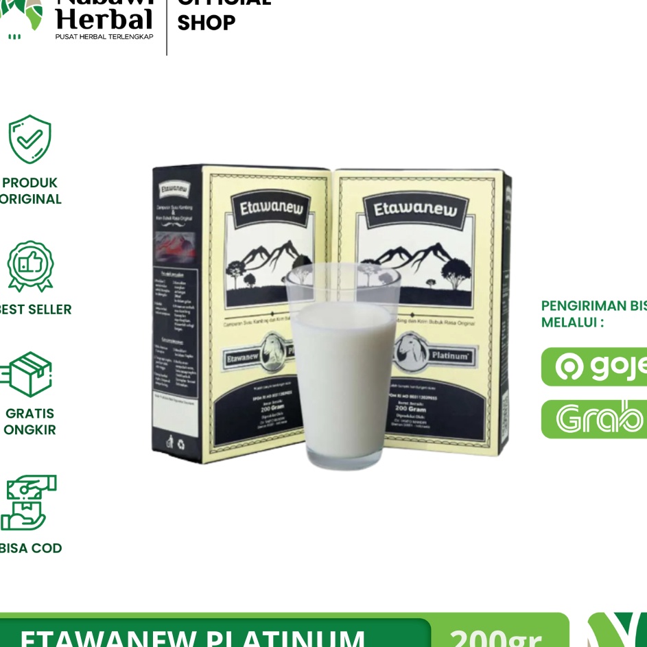 

Diminati Etawanew Platinum Susu Kambing Etawa Kualitas Terbaik Mengatasi Permasalahan Tulang Dan Sendi Original