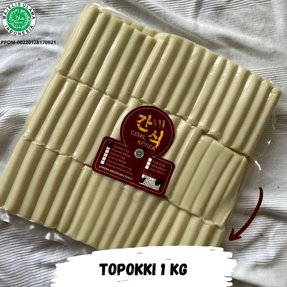 

Dipesan ya Tteokbokki Topokki Topoki Toppoki ukuran 1kg