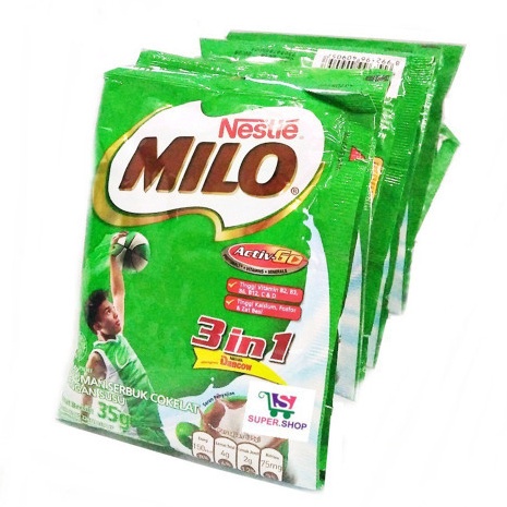 

Belanja Murmer MILO 3IN1 Renceng 1 Sachet