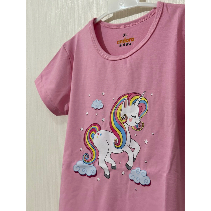 kaos jumbo anak perempuan