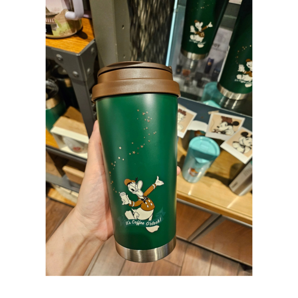 [WAJIB BACA DESC DULU ] Starbucks Korea 2023 x Disney Mickey and friends Donald Green SS Elma Tumble