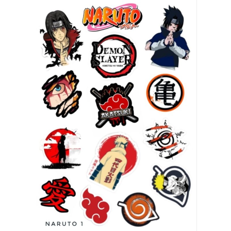 

Sticker Jurnal NARUTO/Sticker Naruto