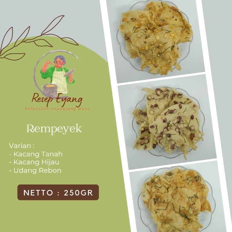 

Rempeyek Kacang Tanah by Resep Eyang 250Gram