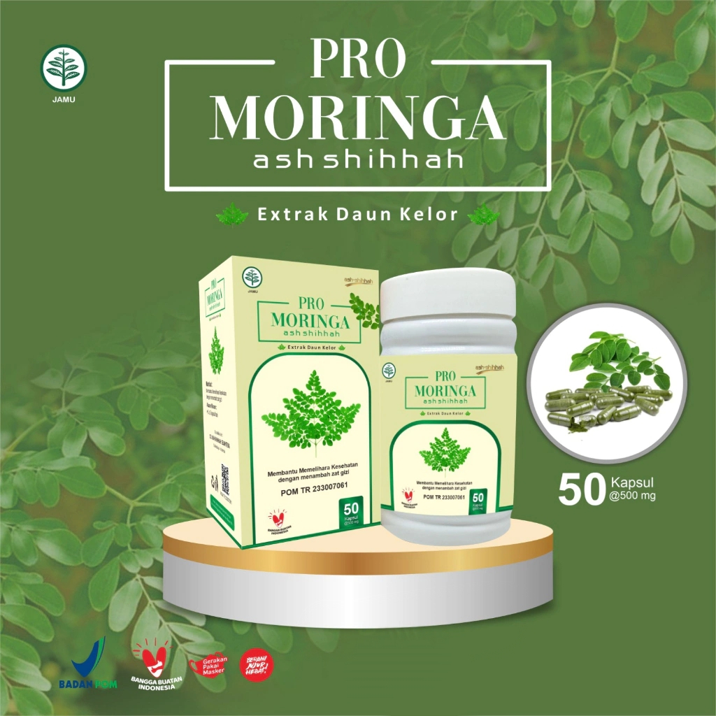 PRO MORINGA Kapsul Daun Kelor Moringa