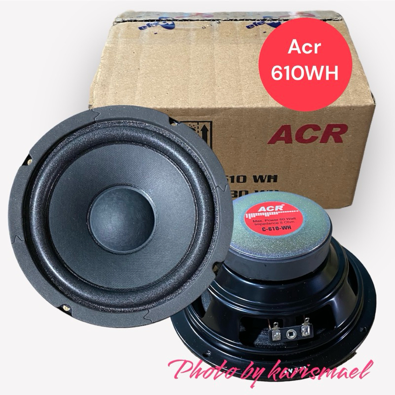 Speaker 6 Inch Wofer Acr  C-610-WH Speaker Aktif