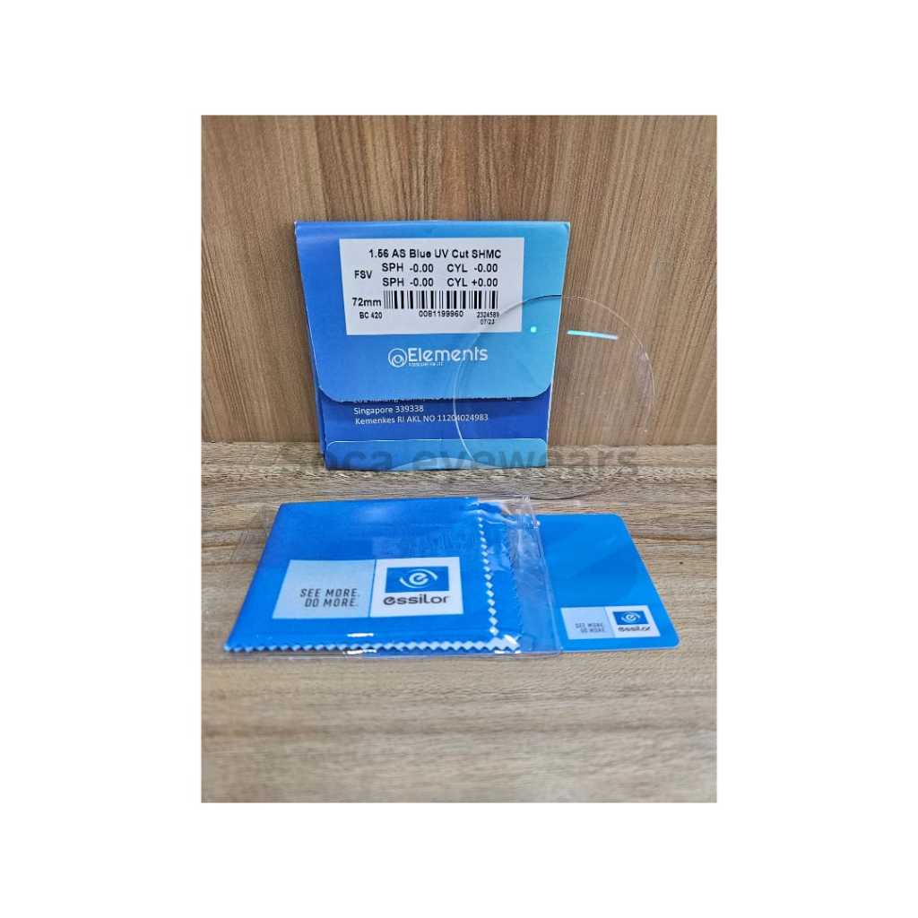 LENSA ESSILOR ELEMENT ANTI BLUERAY 1.56