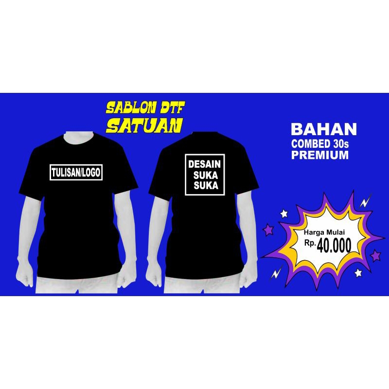 SABLON SATUAN DTF