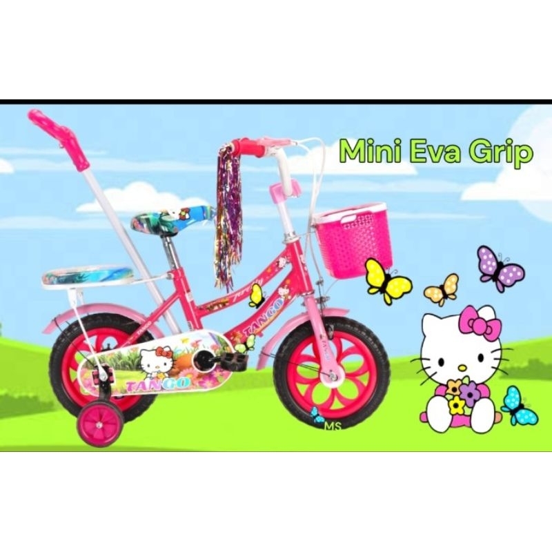 Sepeda Anak Perempuan MINI 12 Inch TANGO Ban Eva ban Busa ban mati