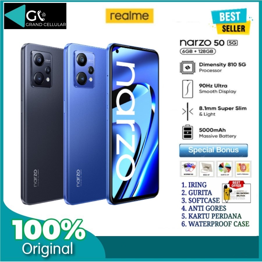 Realme narzo 50 5G 6/128Gb second like new