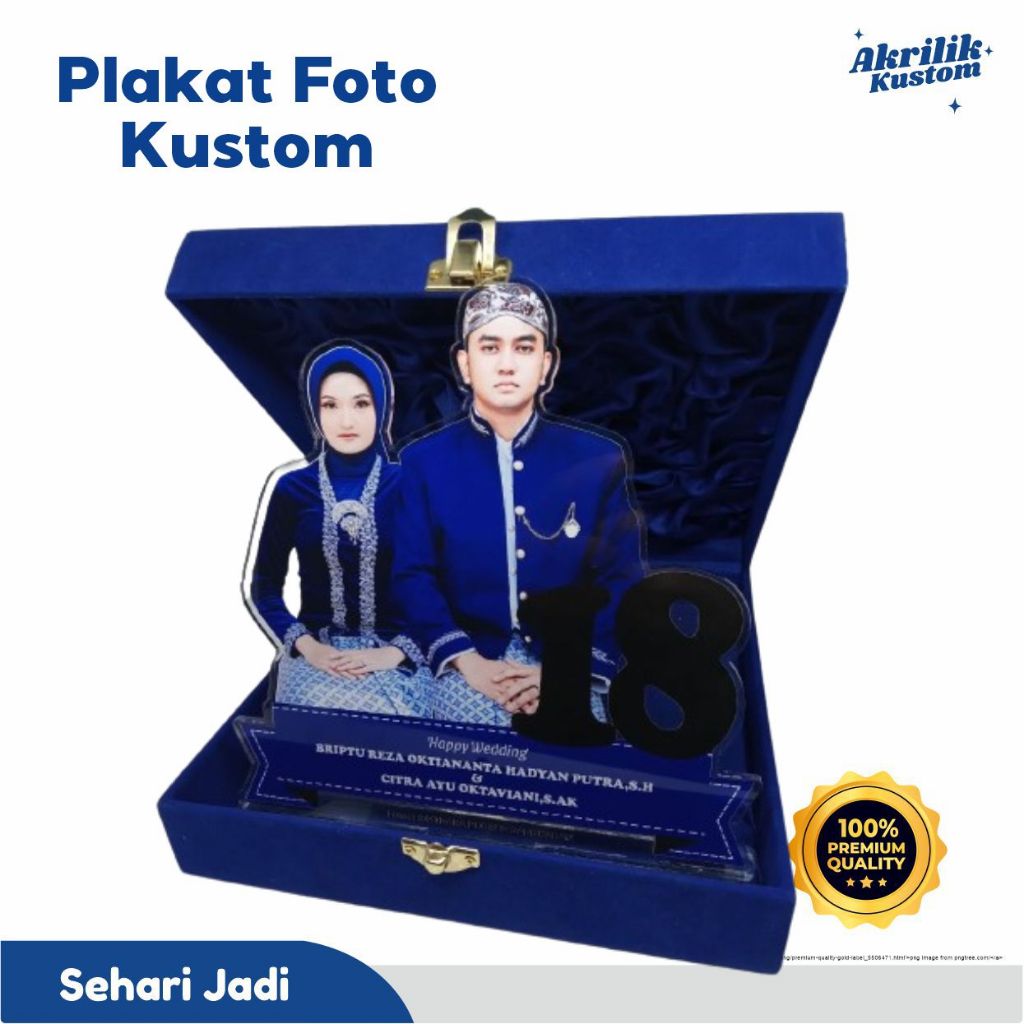 plakat akrilik custom foto I plakat akrilik foto ukuran 19x14cm