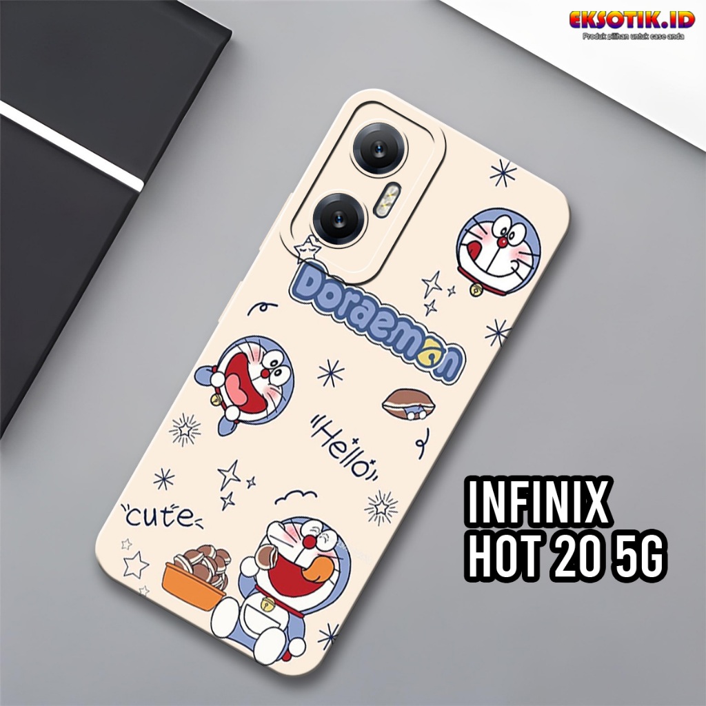 Case Infinix Hot 20 5G - Casing Infinix Hot 20 5G - Fashion Case Terbaru - Silikon Infinix Hot 20 5G
