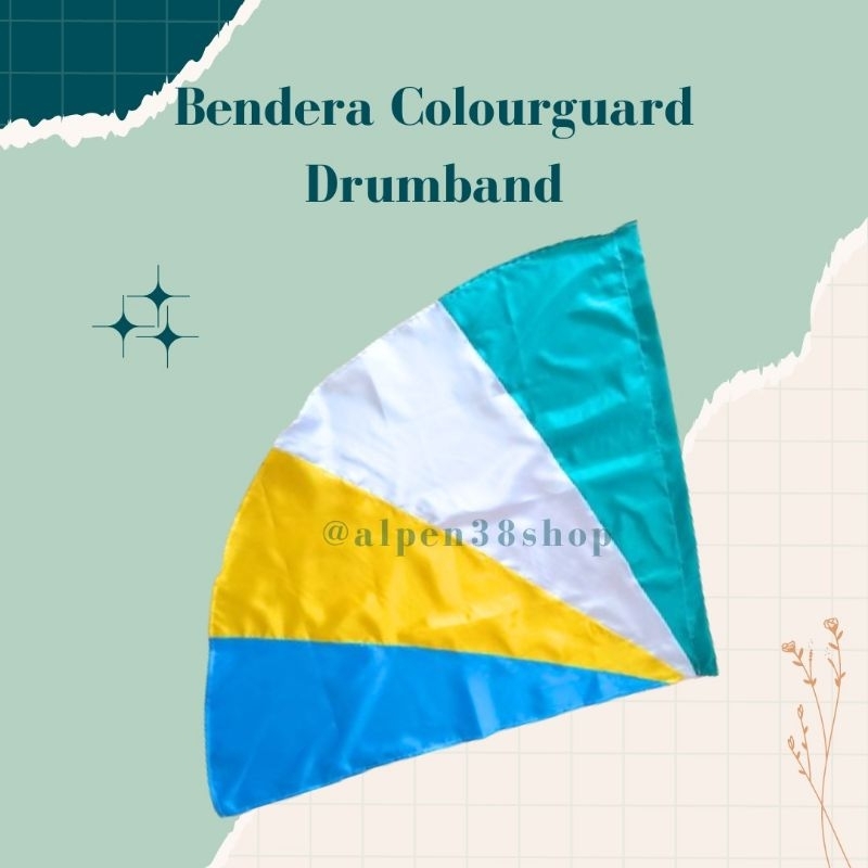 Bendera Colorguard Drumband SMP
