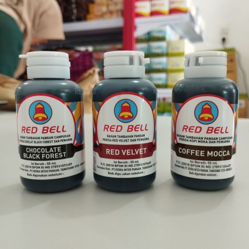 

Pasta Red Bell 55ml Perisa Pewarna Pangan Makanan
