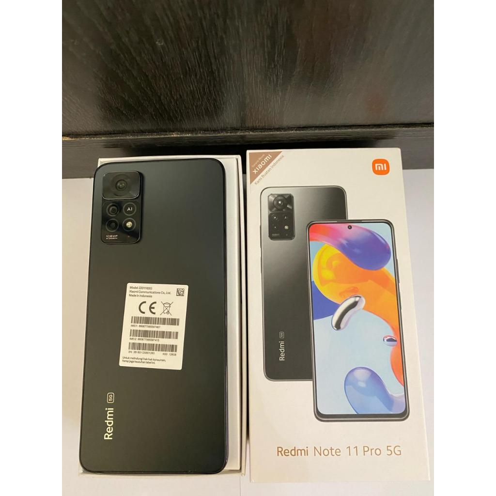 XIAOMI REDMI NOTE 11 PRO 5G 8/128GB SECOND FULLSET GARANSI